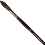 RAINBOW BRUSH KAZAN TAKLON CATS TONGUE [SH] 12017 No.3/8IN