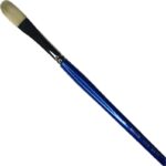 RAINBOW BRUSH WHITE BRISTLE FILBERT [LH] 140KF No.8