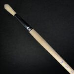 BRUSH WHITE HOG BRISTLE ROUND [LH] 1810 No.12