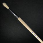 BRUSH WHITE HOG BRISTLE ROUND [LH] 1810 No.8