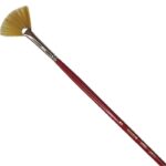 RAINBOW BRUSH GOLD TAKLON FAN [LH] 2610 No.1