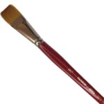 RAINBOW BRUSH GOLD TAKLON SQUARE WASH [SH] 2870B No.3/4IN