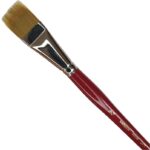 RAINBOW BRUSH GOLD TAKLON SQUARE COMBER [SH] 2875 No.3/4IN