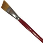 RAINBOW BRUSH GOLD TAKLON+GOAT ANGULAR SHADER [SH] 2960 No.3/4ΙΝ
