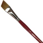 RAINBOW BRUSH GOLD TAKLON+GOAT ANGULAR SHADER [SH] 2960 No.5/8ΙΝ