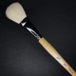 BRUSH WHITE GOAT OVAL MOP [SH] 756NB No.3/4IN