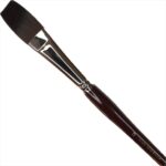 RAINBOW BRUSH SYNTHETIC NYLON FLAT [LH] 9400F No.12