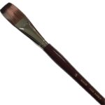 RAINBOW BRUSH SYNTHETIC NYLON FLAT [LH] 9400F No.14