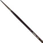 RAINBOW BRUSH SYNTHETIC NYLON ROUND [LH] 9400R No.0