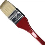 RAINBOW BRUSH WHITE BRISTLE HAKE [LH] P220 No.1.5IN