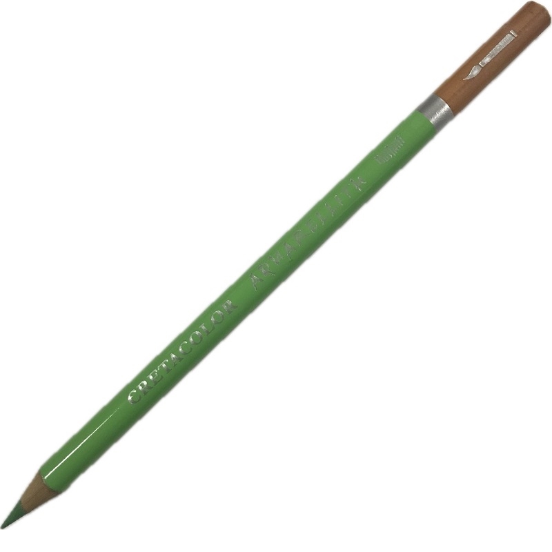 CR42181.jpg CRETACOLOR AQUARELLITH PENCIL MOSS GREEN LIGHT - Image 1