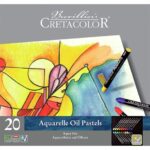 CRETACOLOR AQUASTIC OIL PASTEL 20PCS SET