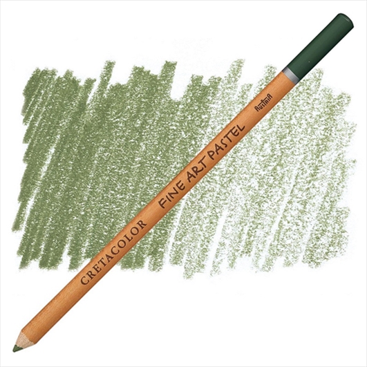 CR47191.jpg CRETACOLOR FINE ART PASTEL PENCIL OLIVE GREEN DARK - Image 1