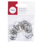 RAYHER METAL RINGS TO OPEN D.19MM 12PCS