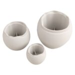 RAYHER SILICONE CASTING MOULD WAVY-EDGE VASES SET 3PCS
