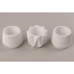 RAYHER SILICONE CASTING MOULD LITTLE POT SET 3PCS 7X5.5CM - Image 2