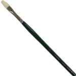 RAINBOW BRUSH WHITE BRISTLE FLAT [LH] 1150F No.3