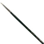 RAINBOW BRUSH WHITE BRISTLE ROUND [LH] 1150R No.0
