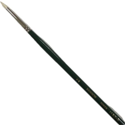 RAINBOW BRUSH WHITE BRISTLE ROUND [LH] 1150R No.1