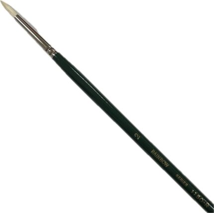 RAINBOW BRUSH WHITE BRISTLE ROUND [LH] 1150R No.2