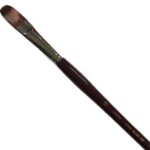 RAINBOW BRUSH SYNTHETIC NYLON FILBERT [LH] 9400KF No.10
