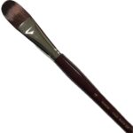 RAINBOW BRUSH SYNTHETIC NYLON FILBERT [LH] 9400KF No.14