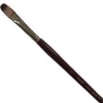 RAINBOW BRUSH SYNTHETIC NYLON FILBERT [LH] 9400KF No.8