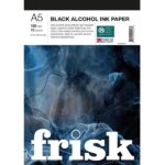 FRISK BLACK ALCOHOL INK PAPER PAD A5 155G 15SH