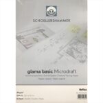 SCHOELLERSHAMMER GLAMA BASIC MICRODRAFT TRACING PAPER PAD 90G A3 50SH