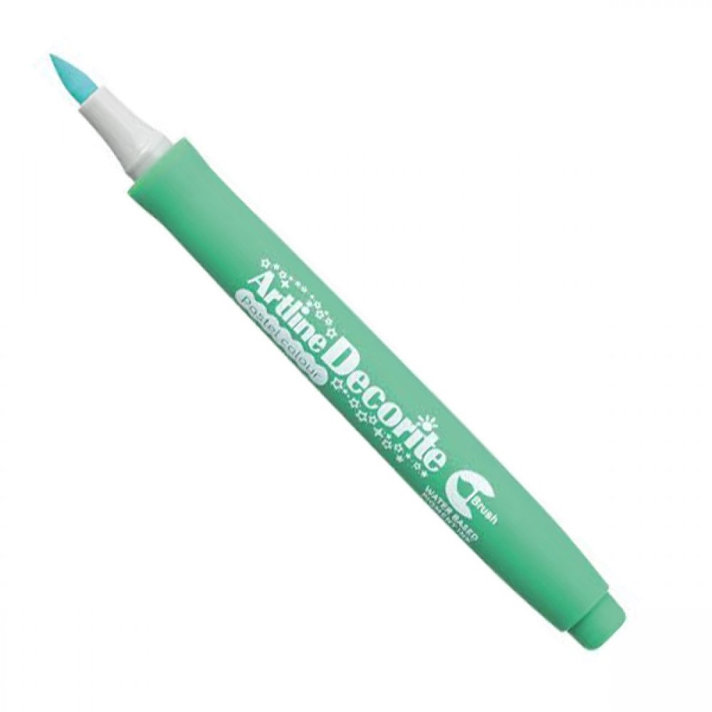 EDF-FPGR.jpg ARTLINE DECORITE BRUSH MARKER PASTEL GREEN - Image 1