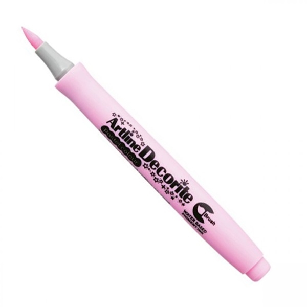 EDF-FPPI.jpg ARTLINE DECORITE BRUSH MARKER PASTEL PINK - Image 1