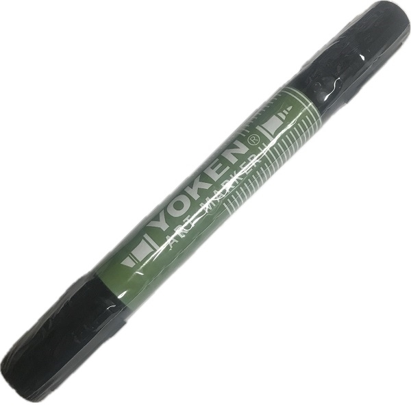 TERYAM-15.jpg YOKEN ALCOHOL TWIN ART MARKER No.15 OLIVE DEEP - Image 1