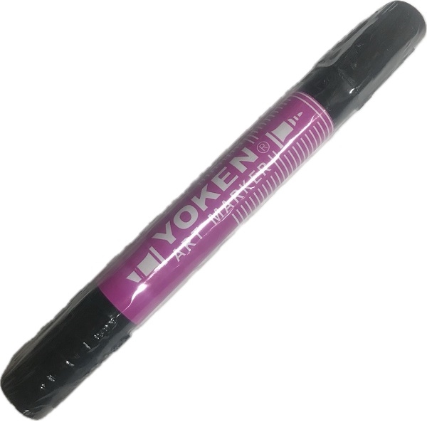 TERYAM-25.jpg YOKEN ALCOHOL TWIN ART MARKER No.25 PINK - Image 1