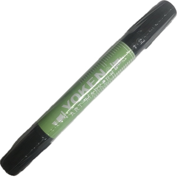 TERYAM-37.jpg YOKEN ALCOHOL TWIN ART MARKER No.37 MIDDLE GREEN - Image 1