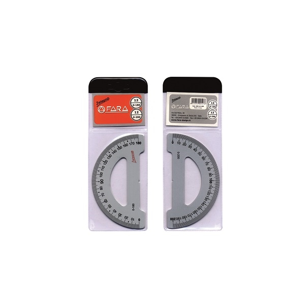 FR2W-10-180-200.jpg FARA 2WAYS ALU PROTRACTOR CM.10-180/200 - Image 1