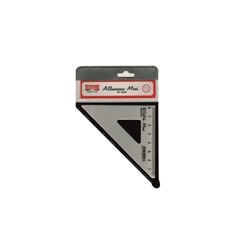 FRTA-12-45.jpg FARA ALUMINIUM MINI SQUARE TRIANGLE CM.12-45DGR - Image 1