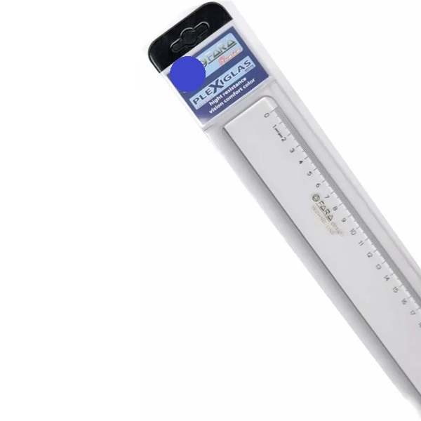 FRXE-4A.jpg FARA PLEXIGLAS FLAT RULER 60CM - Image 1