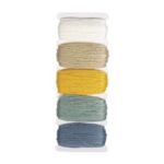 RAYHER COTTON YARN STITCH+KNOT 5X10M PASTEL