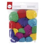 RAYHER YARN POMPONS ETHNO MIX D.3.8-5MM 18PCS