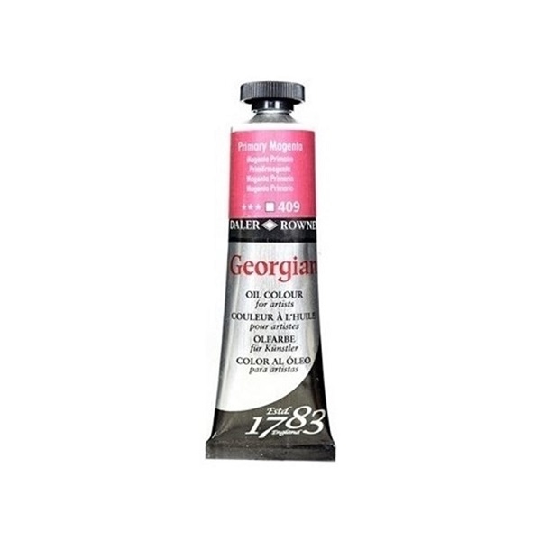 111014409.jpg DALER ROWNEY GEORGIAN OIL COLOUR 38ML PRIMARY MAGENTA - Image 1