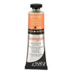 DALER ROWNEY GEORGIAN OIL COLOUR 38ML PYRROLE ORANGE