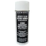 400ML DALER ROWNEY ARTISTS CLEAR PICTURE VARNISH SPRAY [OIL+ACRYL+GOUACHE+PRINTS]