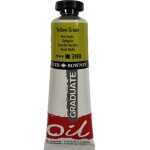 DALER ROWNEY GRADUATE OIL COLOUR 38ML YELLOW GREEN