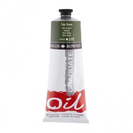 DALER ROWNEY GRADUATE OIL COLOUR 200ML SAP GREEN