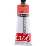 GRADUATE OIL COLOUR 200ML CADMIUM RED HUE