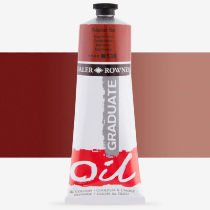 GRADUATE OIL COLOUR 200ML VENETIAN RED