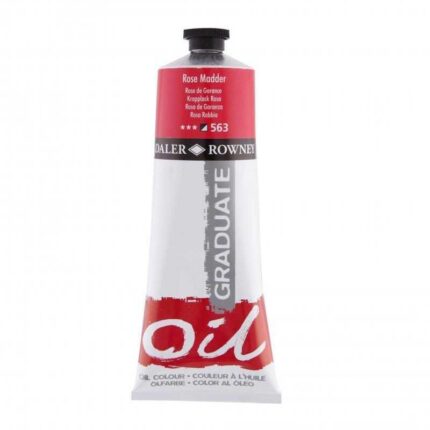 GRADUATE OIL COLOUR 200ML ROSE MADDER