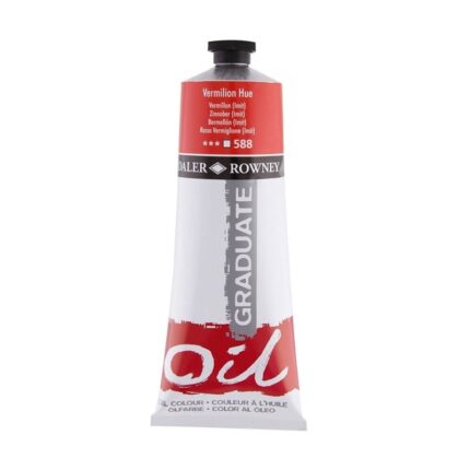 DALER ROWNEY GRADUATE OIL COLOUR 200ML VERMILION [HUE]