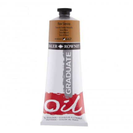 GRADUATE OIL COLOUR 200ML RAW SIENNA