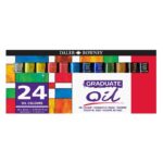 DALER ROWNEY GRADUATE OIL COLOUR 24X22ML SELECTION SET